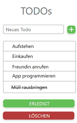 Mockup TODO App