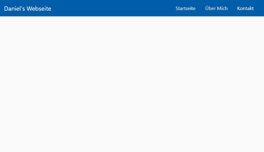 Website Design angepasst