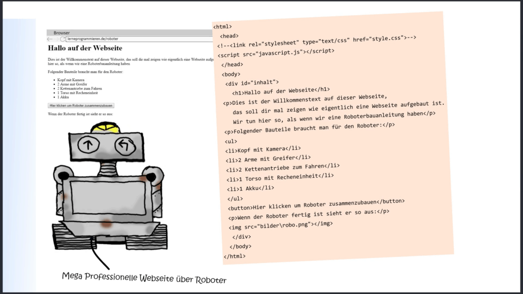 CSS Beispiel Webseite 