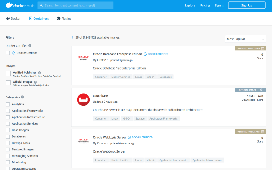 docker hub