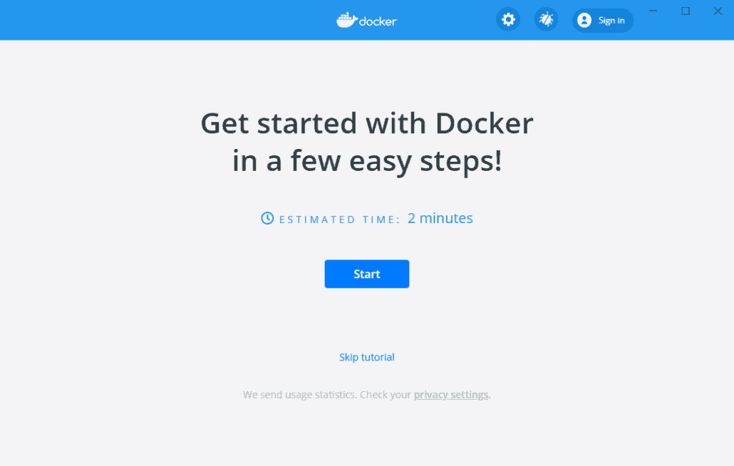 docker tutorial onboarding