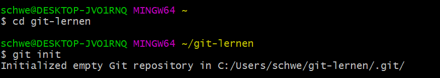 git init