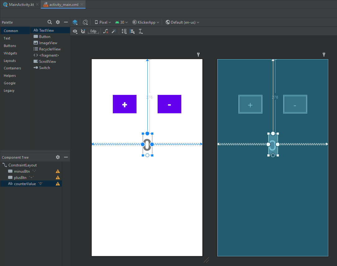 kotlin app design layout