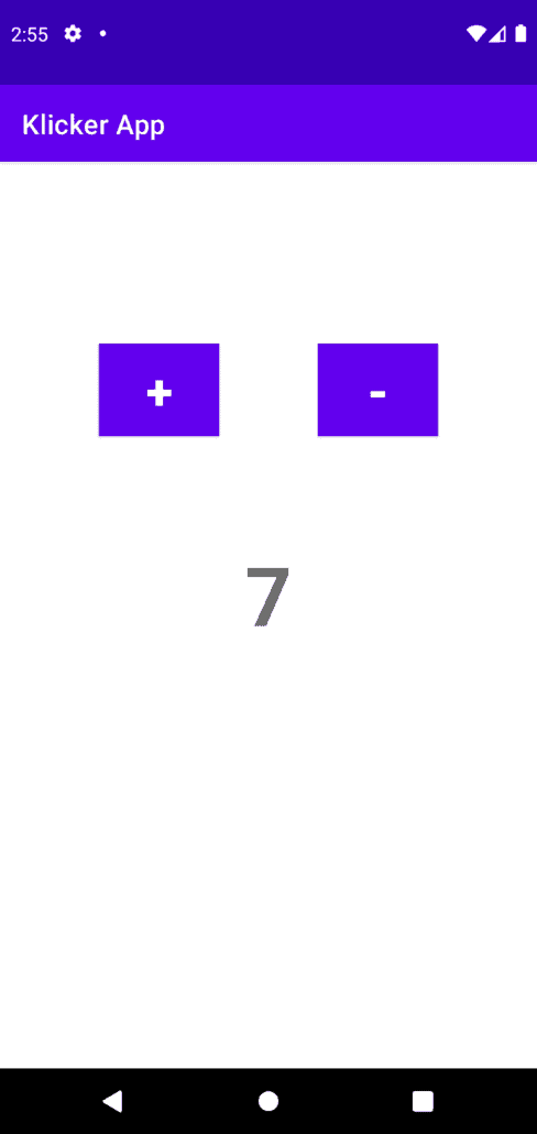 kotlin klicker app