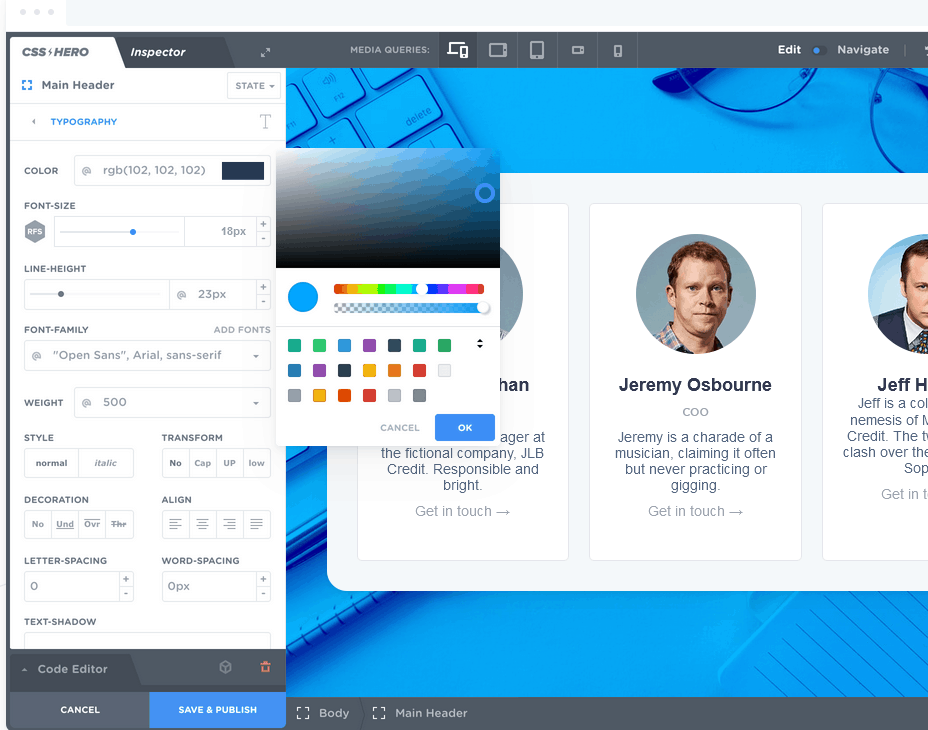wp css hero