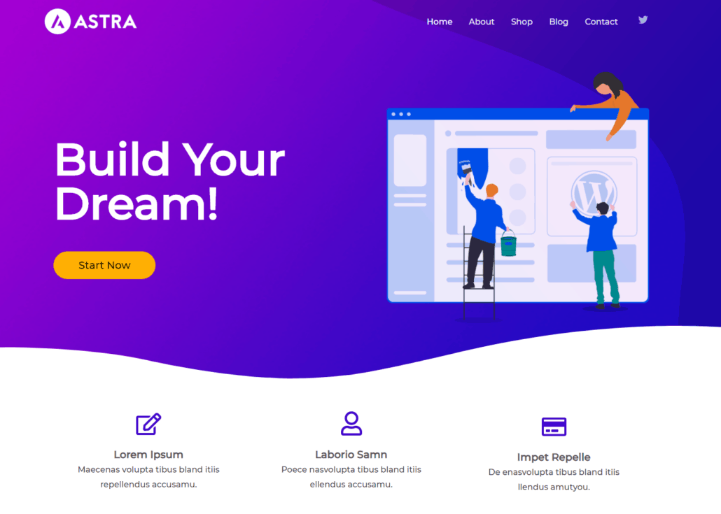 wp theme astra