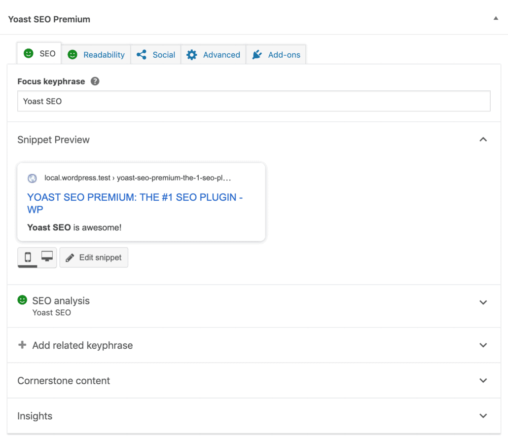 wp yoastseo